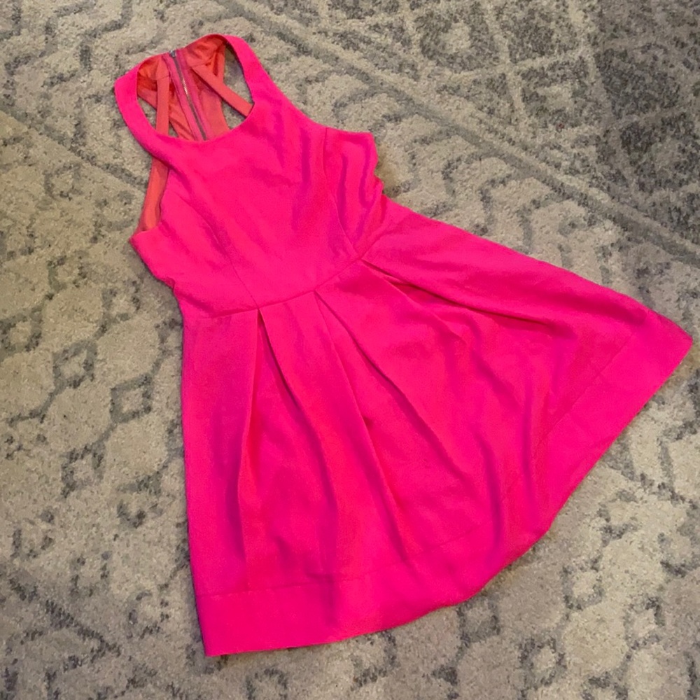 hot pink lulu’s dress